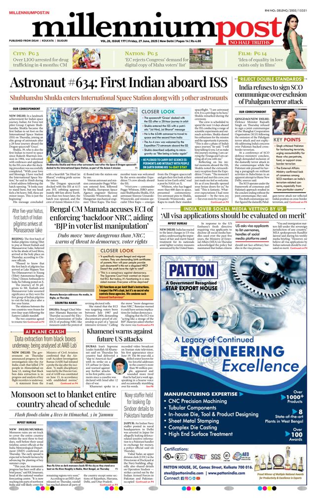 Millennium Post Delhi