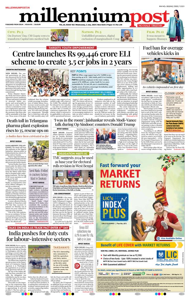 Millennium Post Delhi