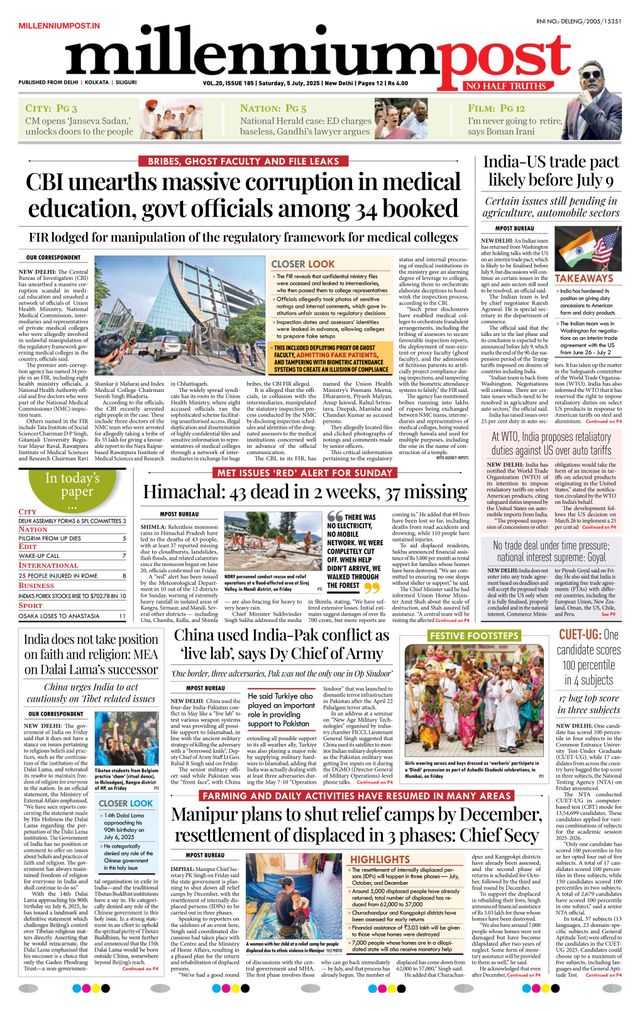 Millennium Post Delhi