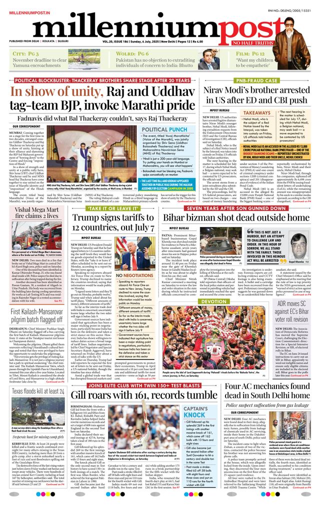 Millennium Post Delhi