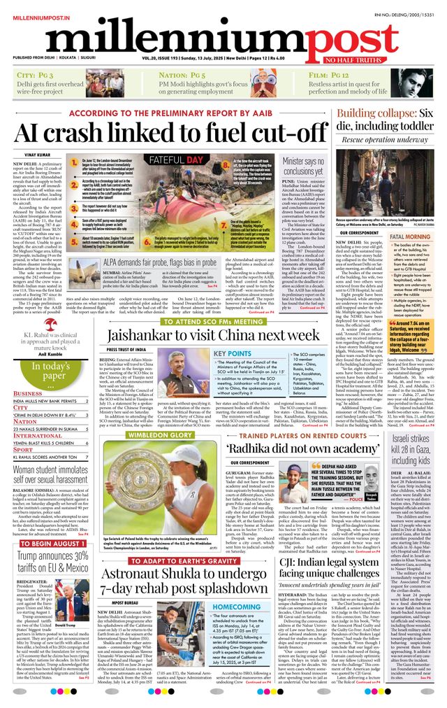Millennium Post Delhi