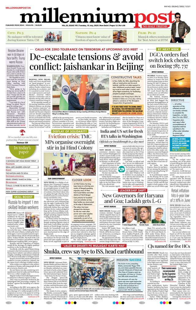 Millennium Post Delhi