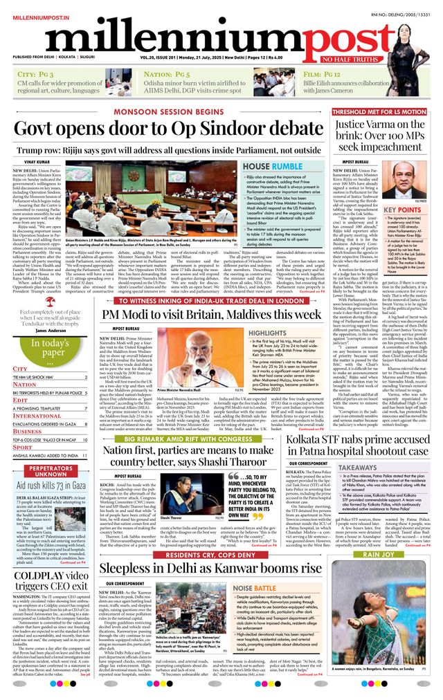 Millennium Post Delhi