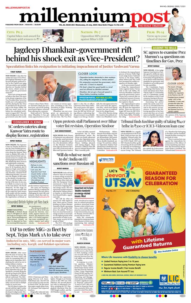 Millennium Post Delhi