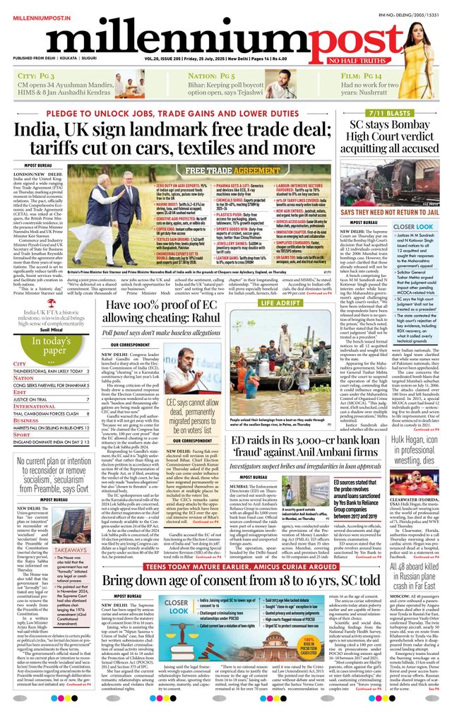 Millennium Post Delhi