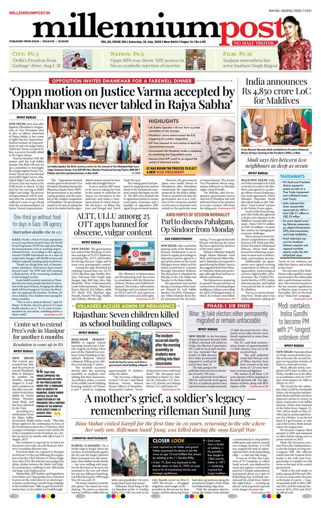 Millennium Post Delhi