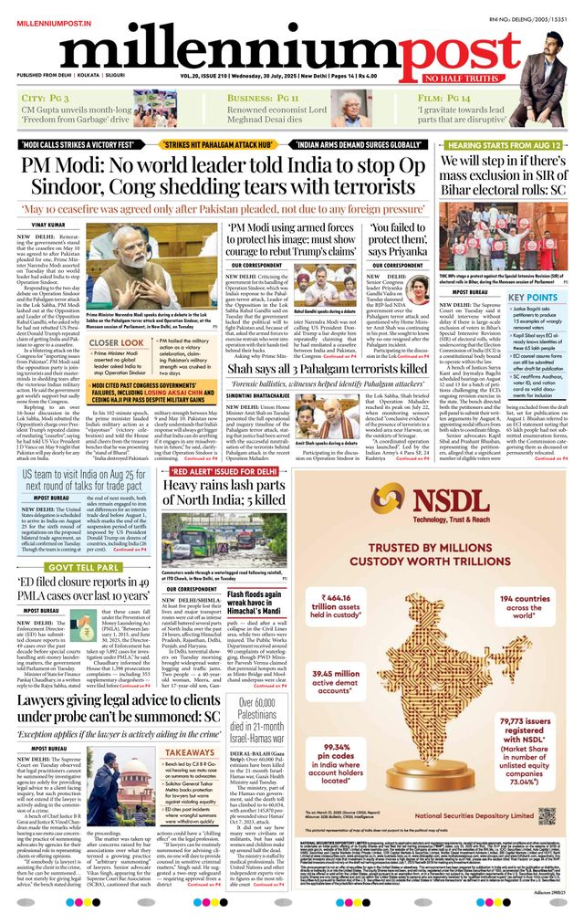 Millennium Post Delhi