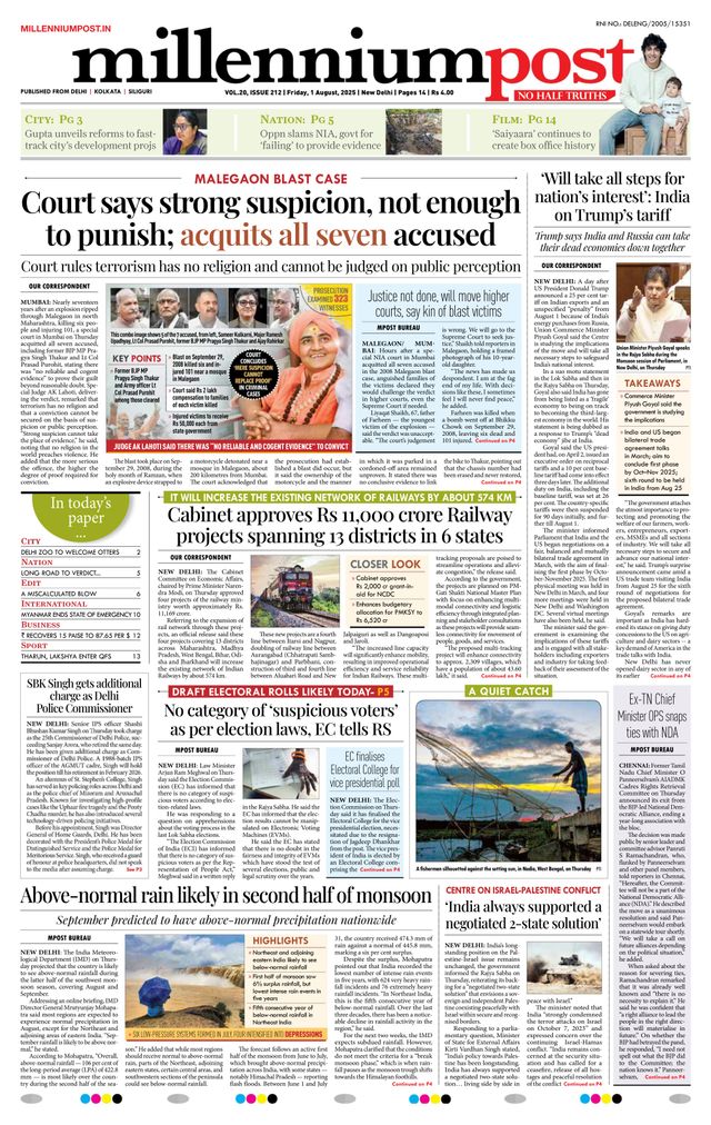 Millennium Post Delhi