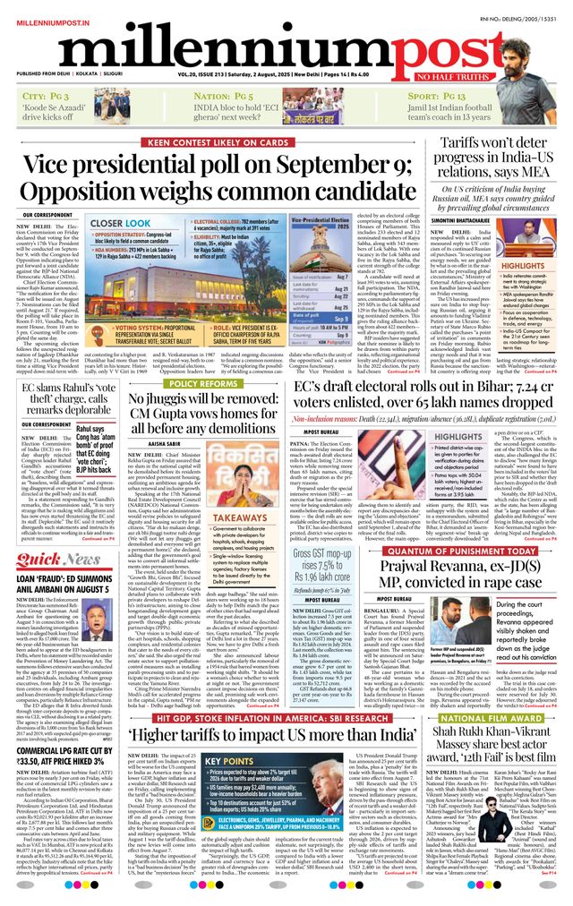 Millennium Post Delhi