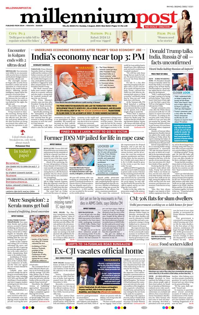 Millennium Post Delhi