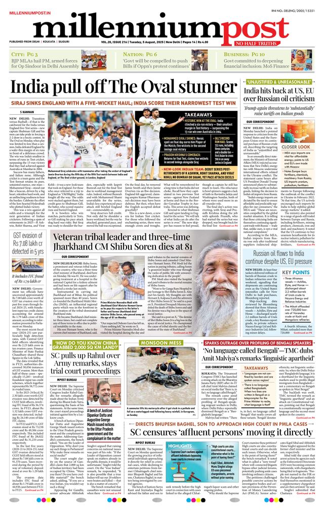 Millennium Post Delhi