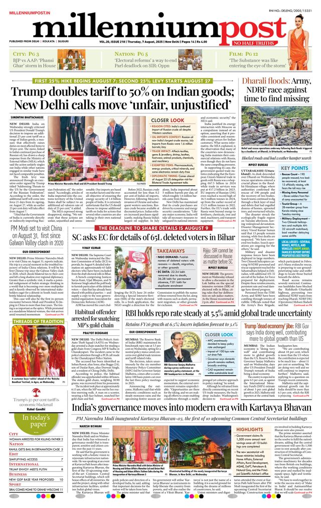 Millennium Post Delhi