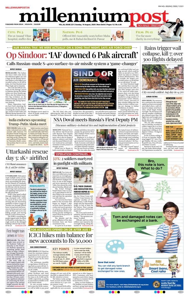 Millennium Post Delhi