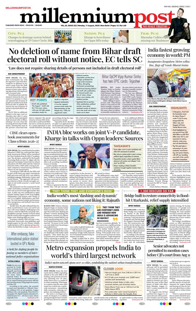 Millennium Post Delhi