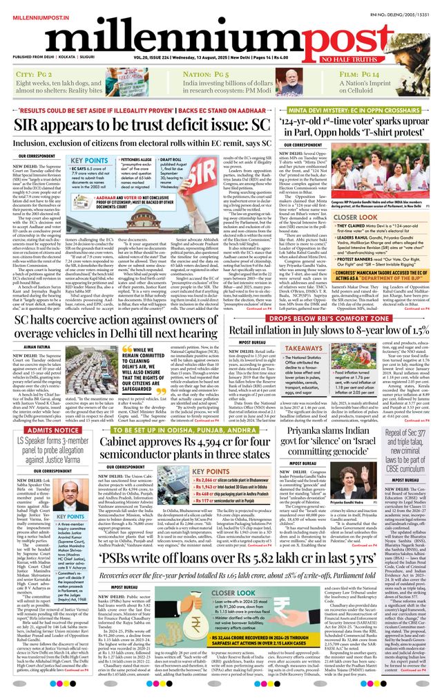 Millennium Post Delhi