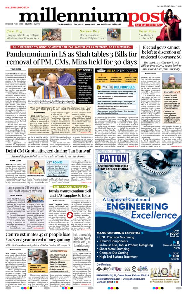 Millennium Post Delhi