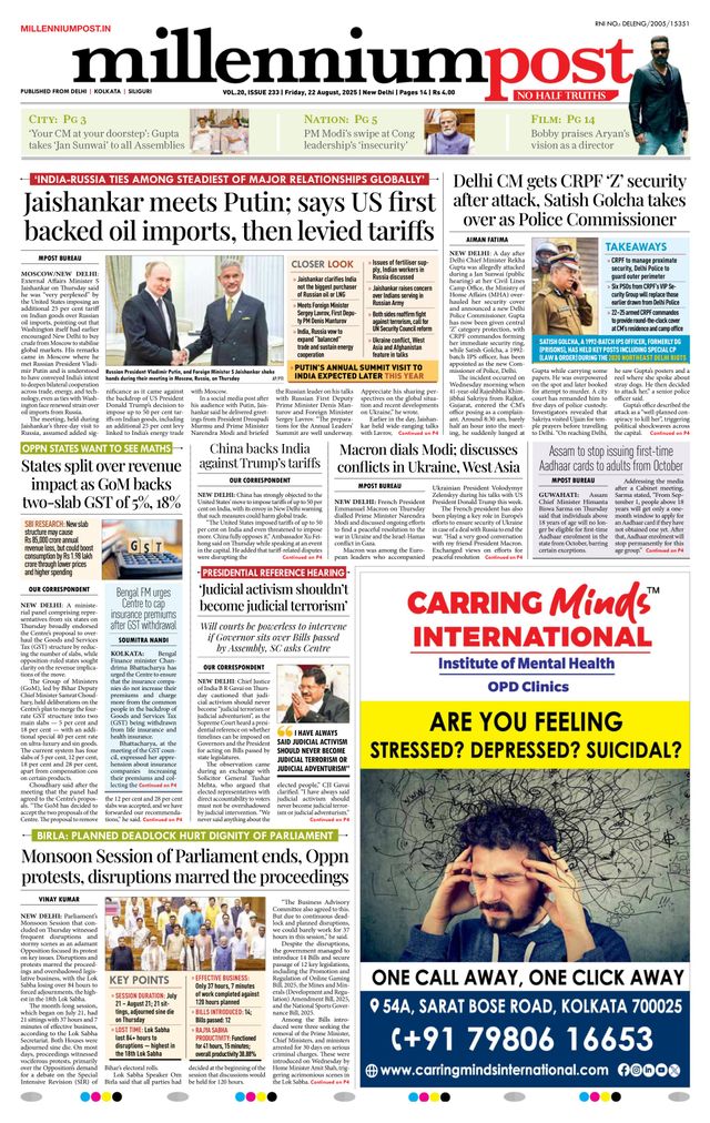 Millennium Post Delhi