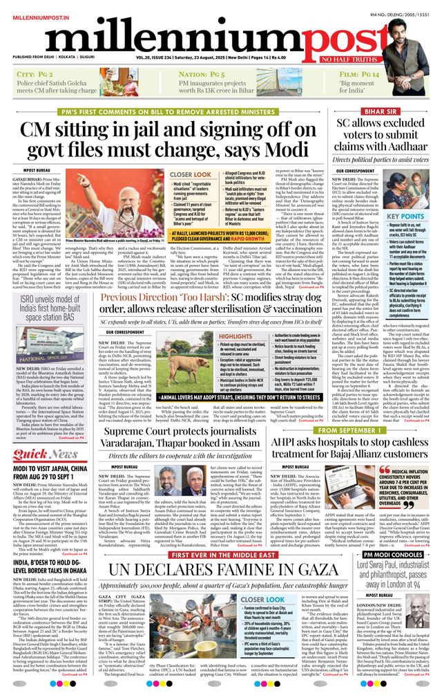 Millennium Post Delhi