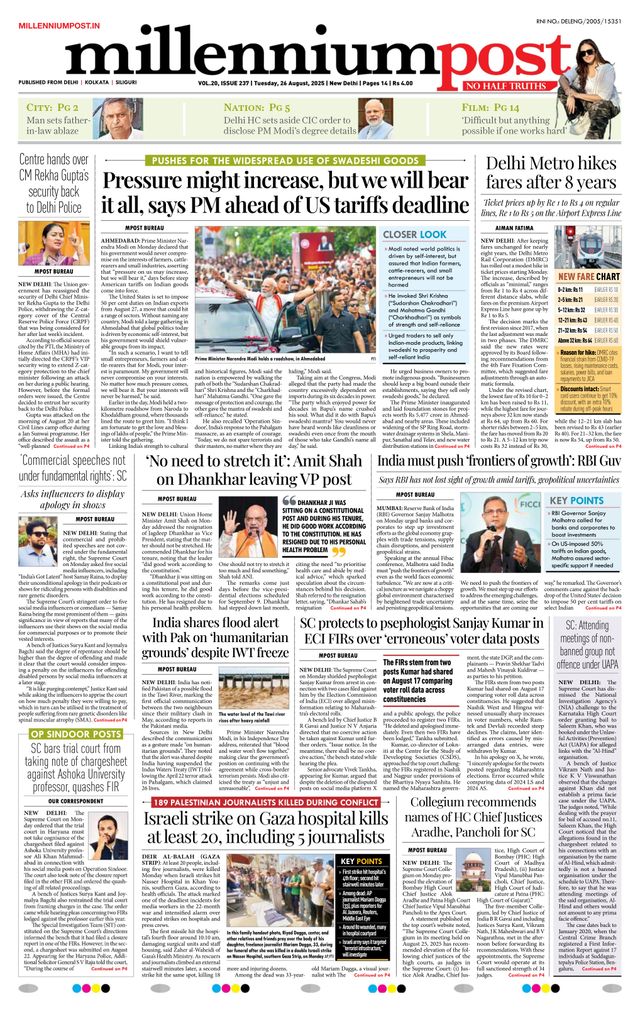 Millennium Post Delhi