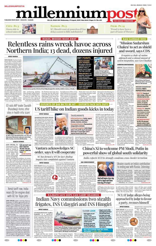 Millennium Post Delhi