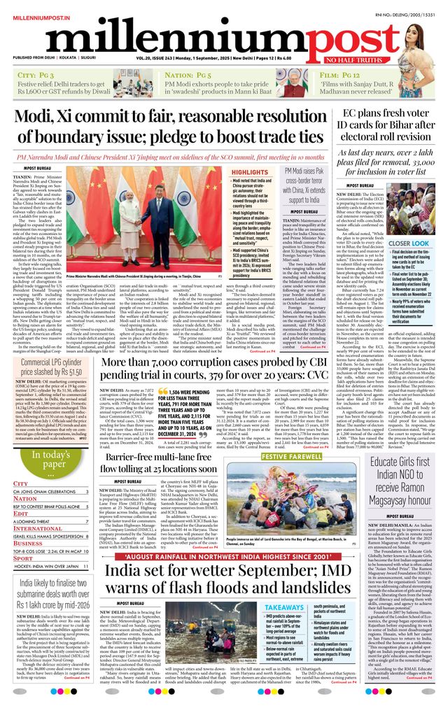 Millennium Post Delhi