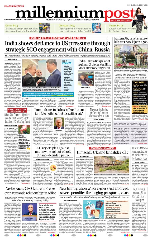 Millennium Post Delhi