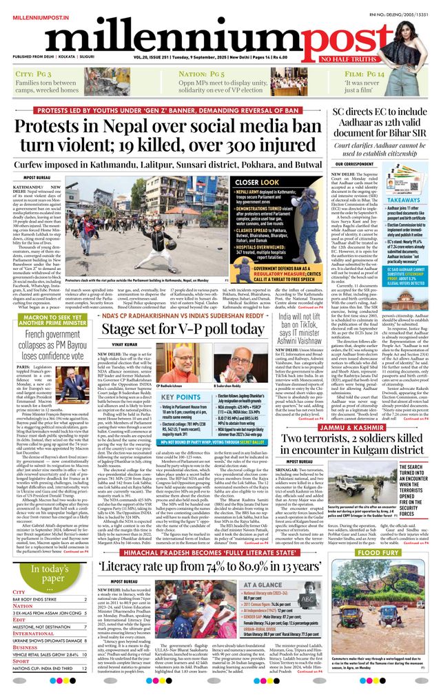 Millennium Post Delhi