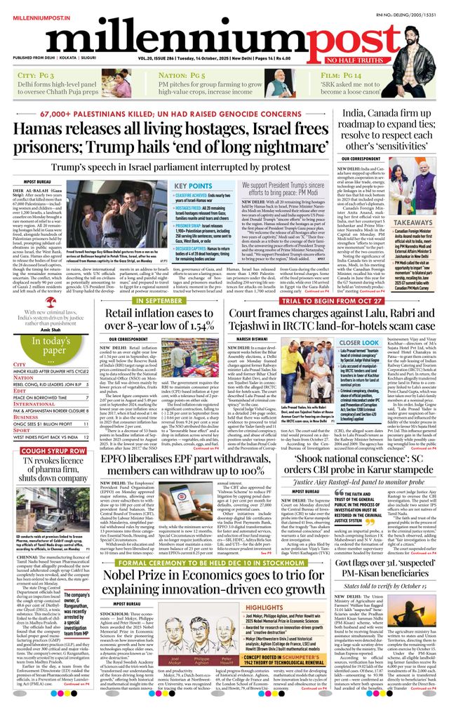 Millennium Post Delhi