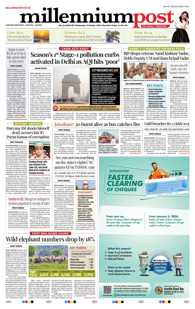 Millennium Post Delhi