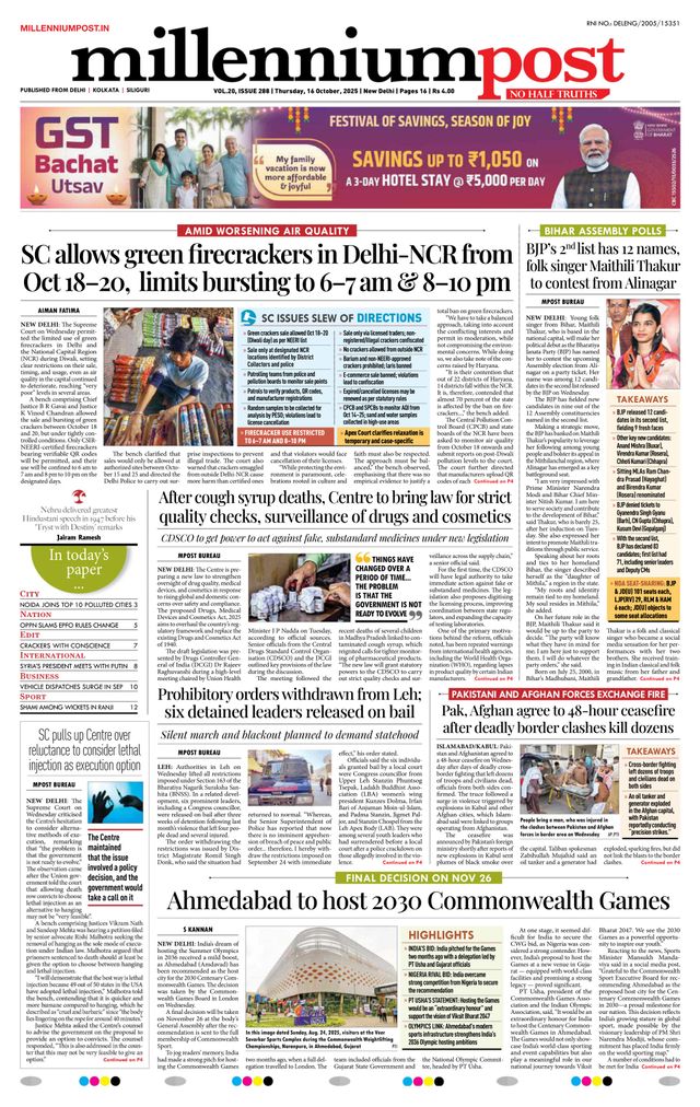 Millennium Post Delhi