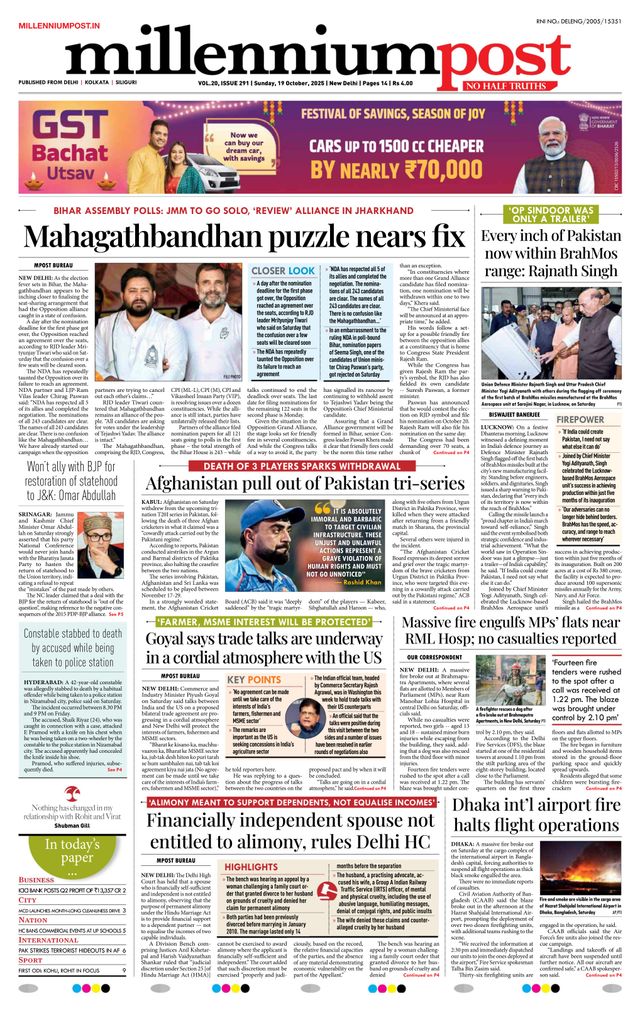 Millennium Post Delhi