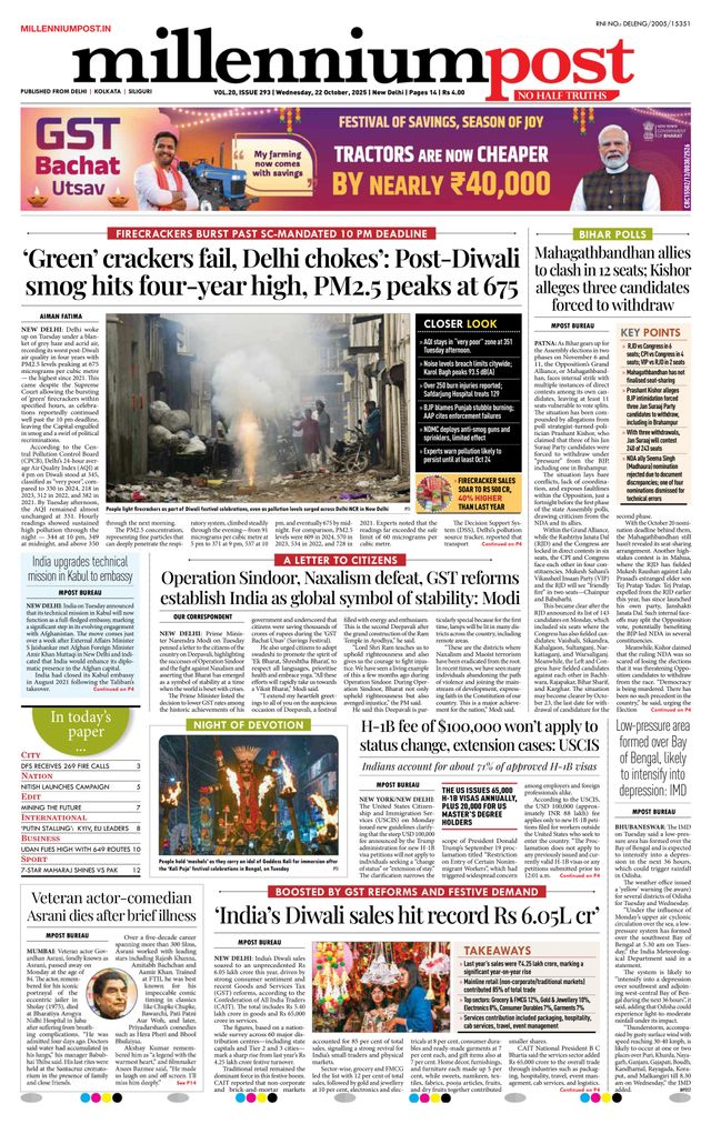 Millennium Post Delhi