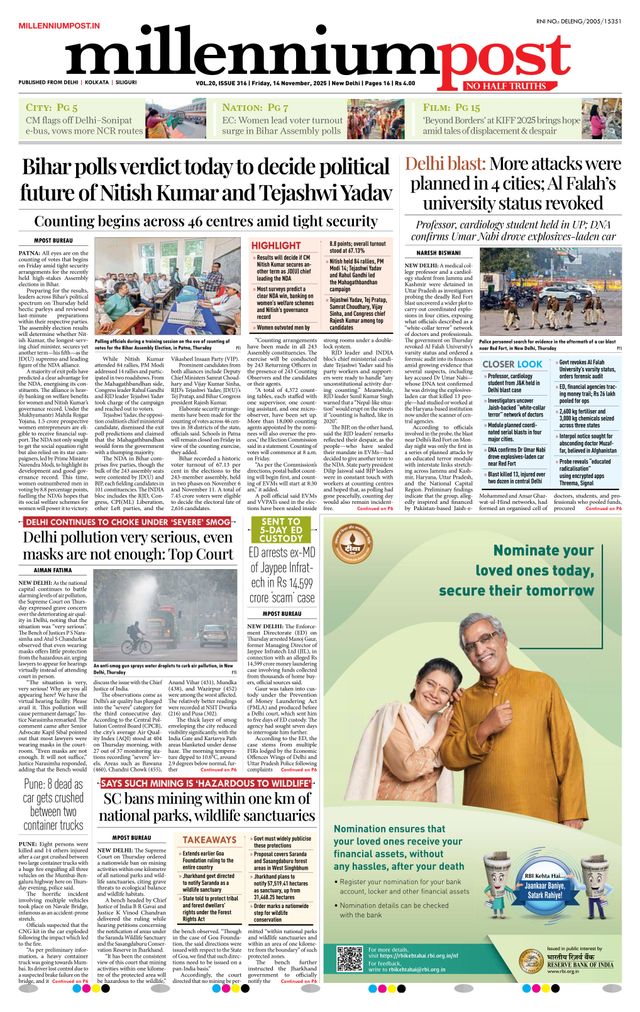 Millennium Post Delhi