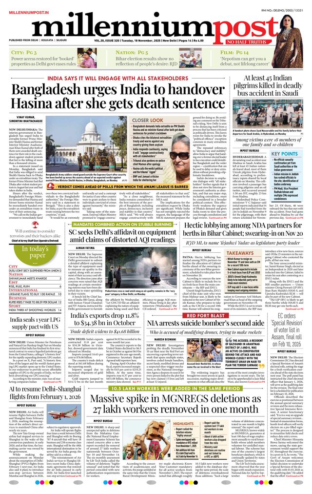 Millennium Post Delhi