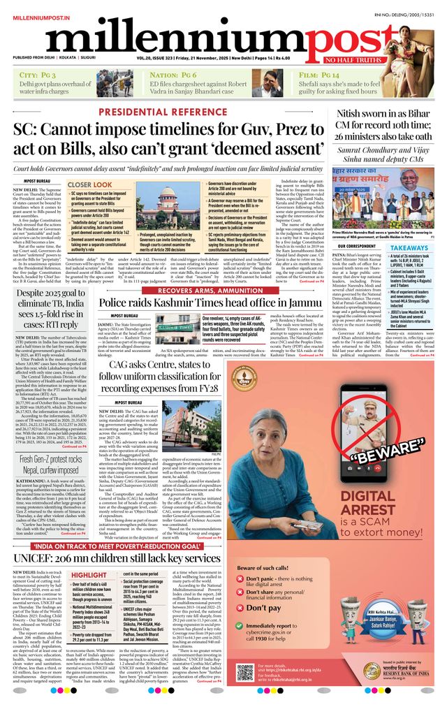 Millennium Post Delhi