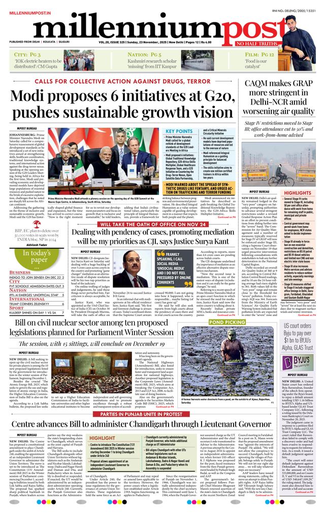 Millennium Post Delhi