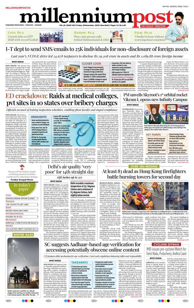 Millennium Post Delhi