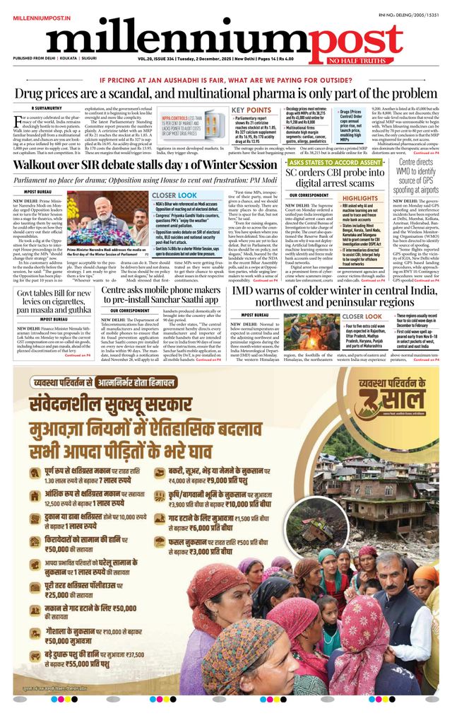 Millennium Post Delhi