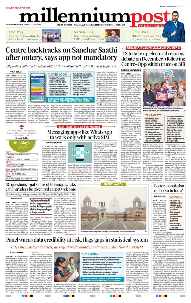 Millennium Post Delhi