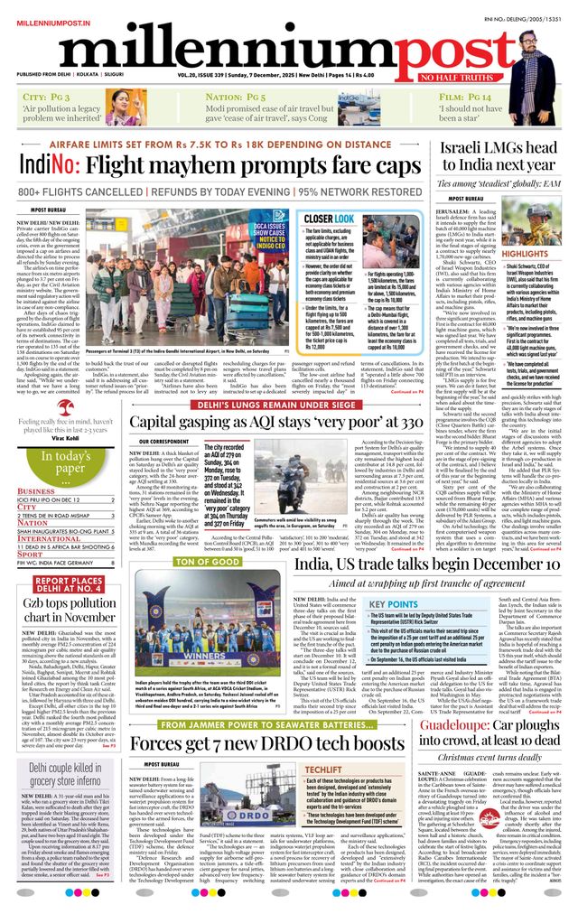 Millennium Post Delhi