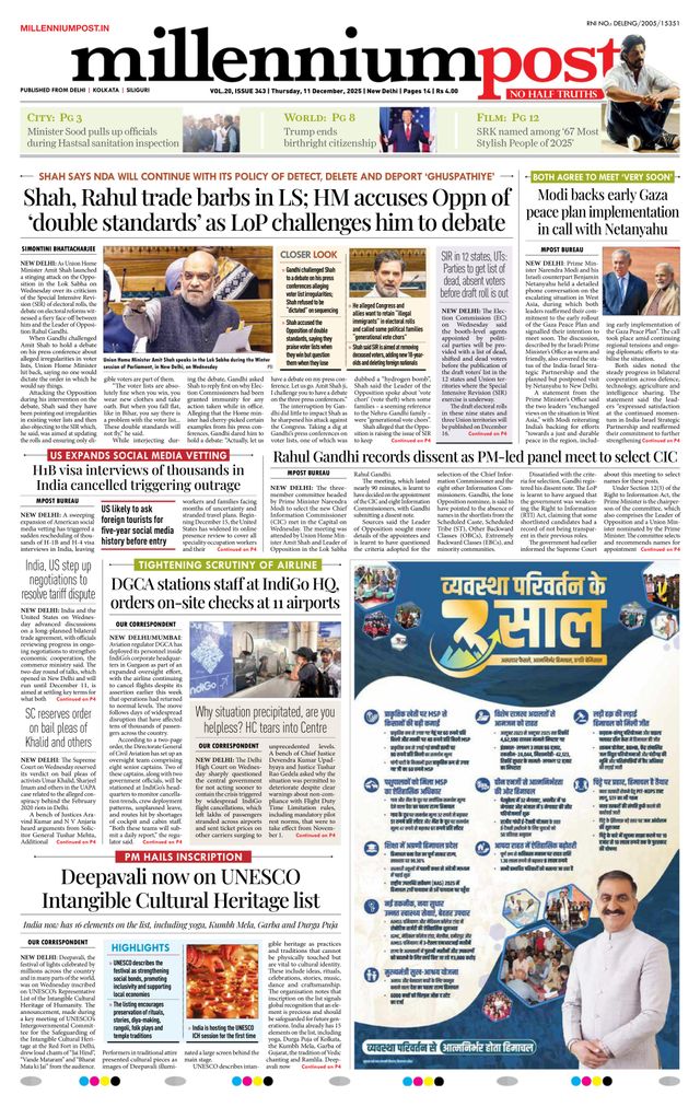 Millennium Post Delhi