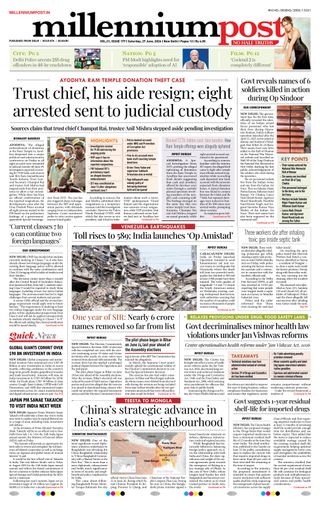 Millennium Post Delhi