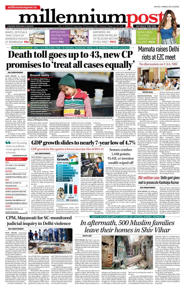 Millennium Post Kolkata