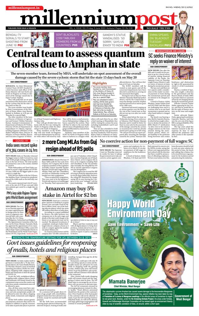 Millennium Post Kolkata