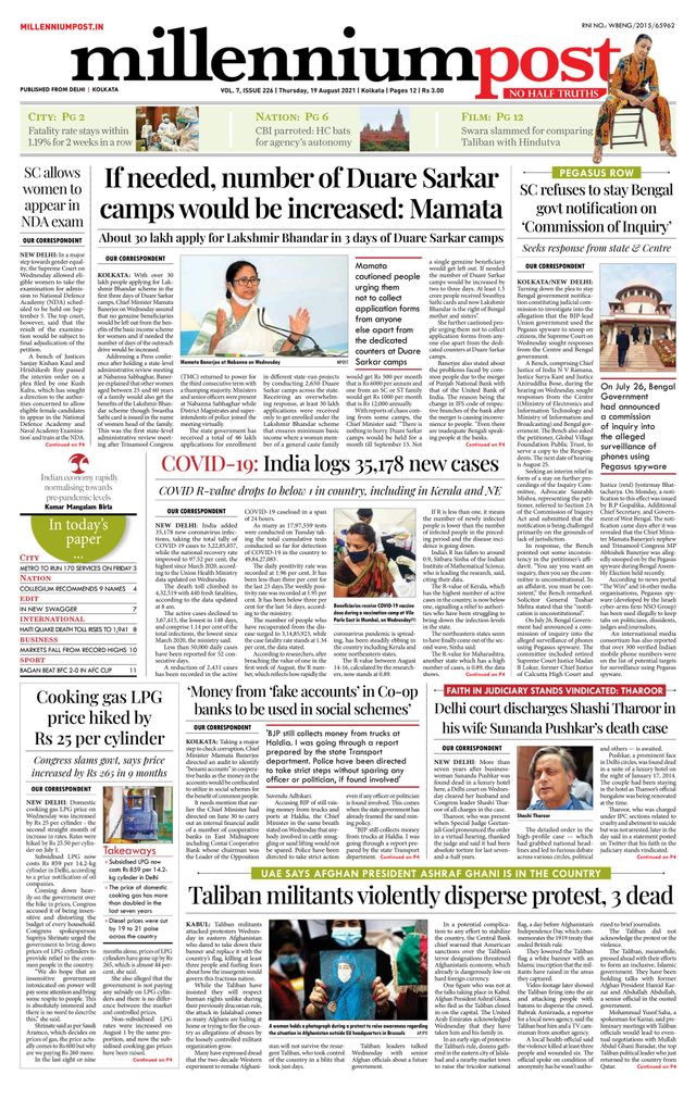 Millennium Post Kolkata