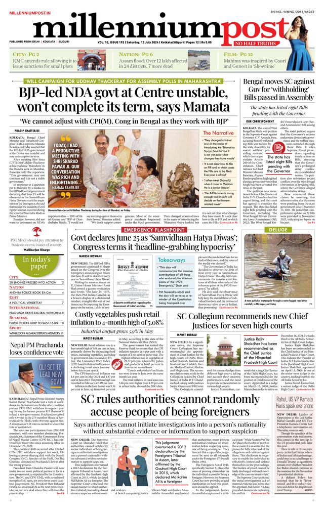 Millennium Post Kolkata
