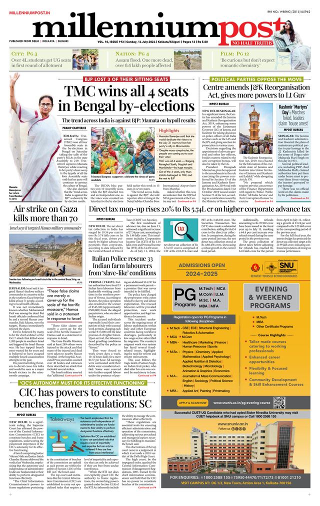 Millennium Post Kolkata