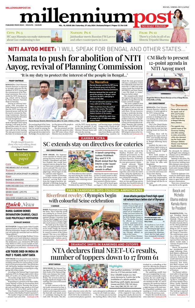 Millennium Post Kolkata
