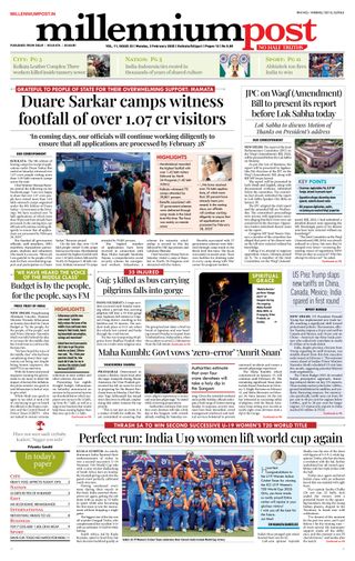 Millennium Post Kolkata