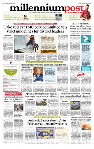 Millennium Post Kolkata
